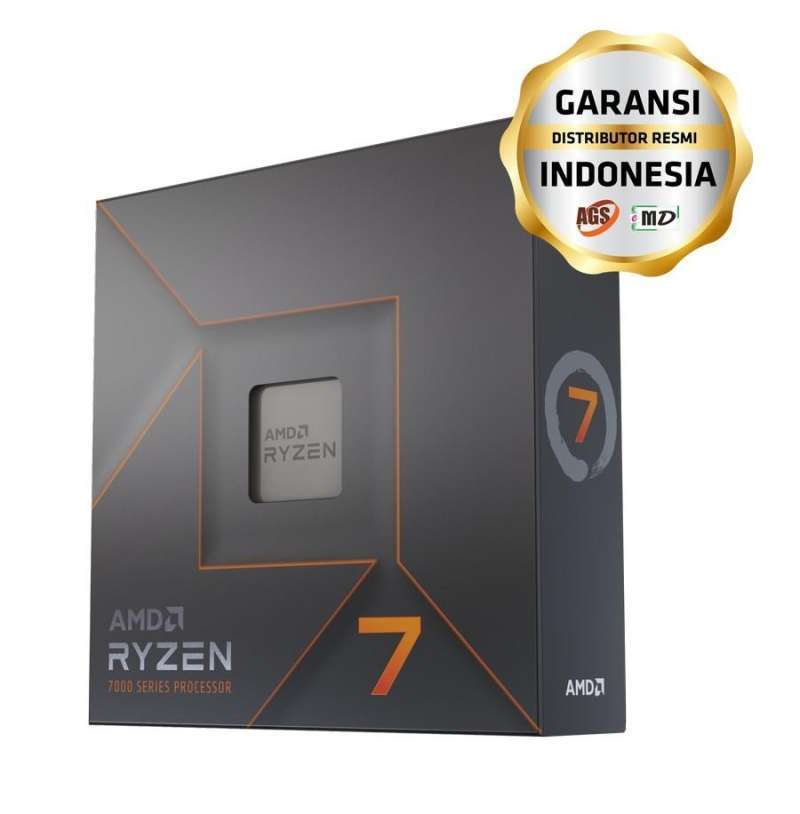 Jual Processor Amd Ryzen 7 7700x Box (without Cooler) (am5, 32