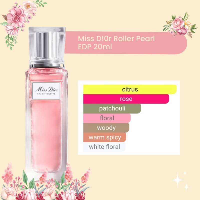 Promo Miss Dior EDP Roller Pearl 20ml Diskon 15 di Seller SHANAS