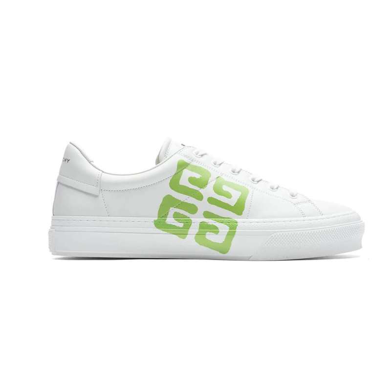 Promo Givenchy 4G Print Sneakers City Sport White Light Green Men