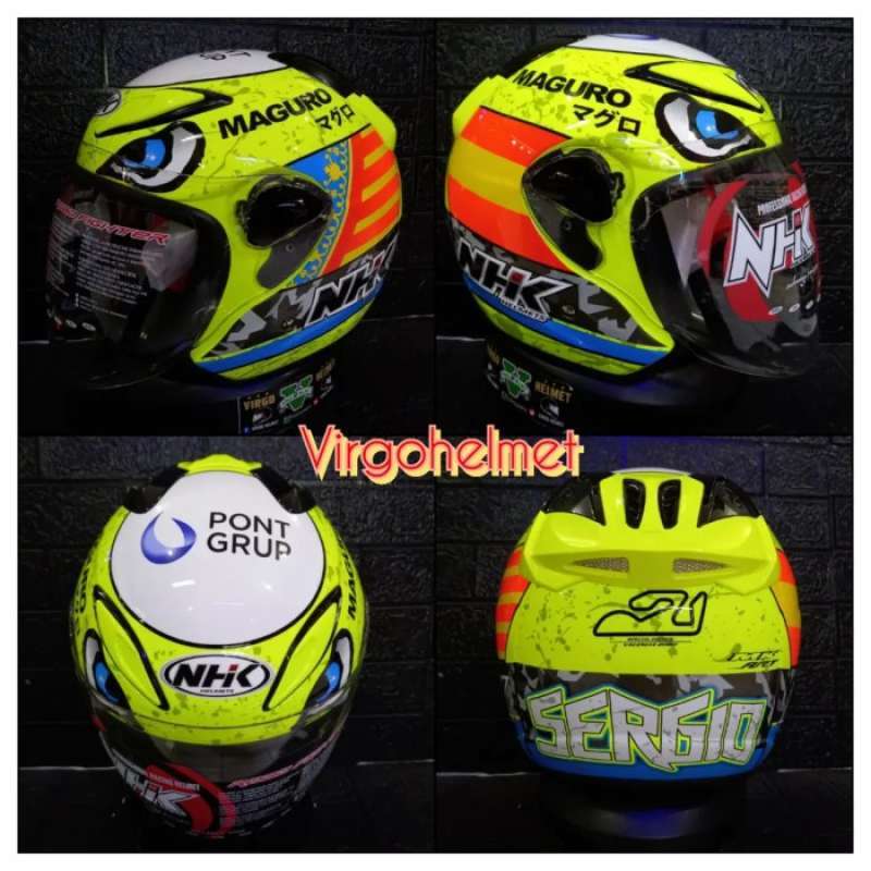 Helm nhk hotsell r6 full face