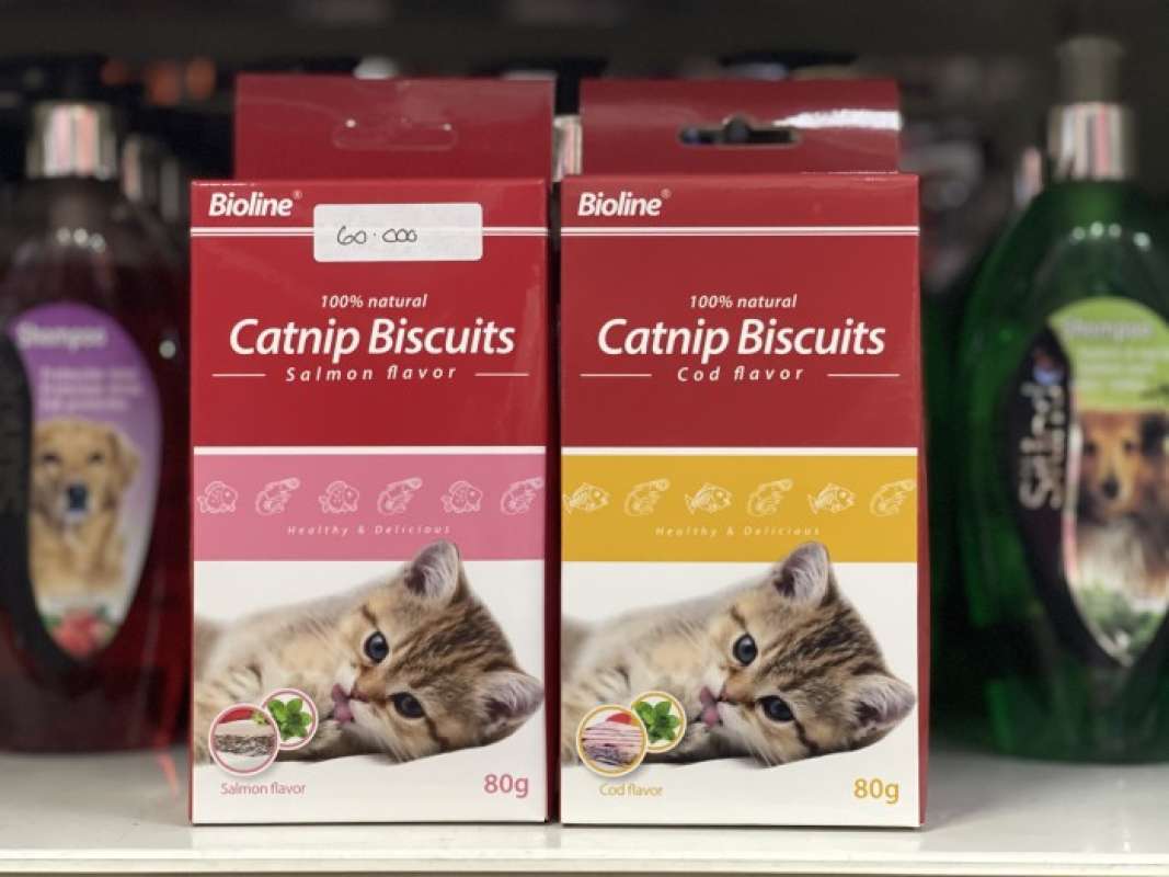 Bioline top catnip biscuits