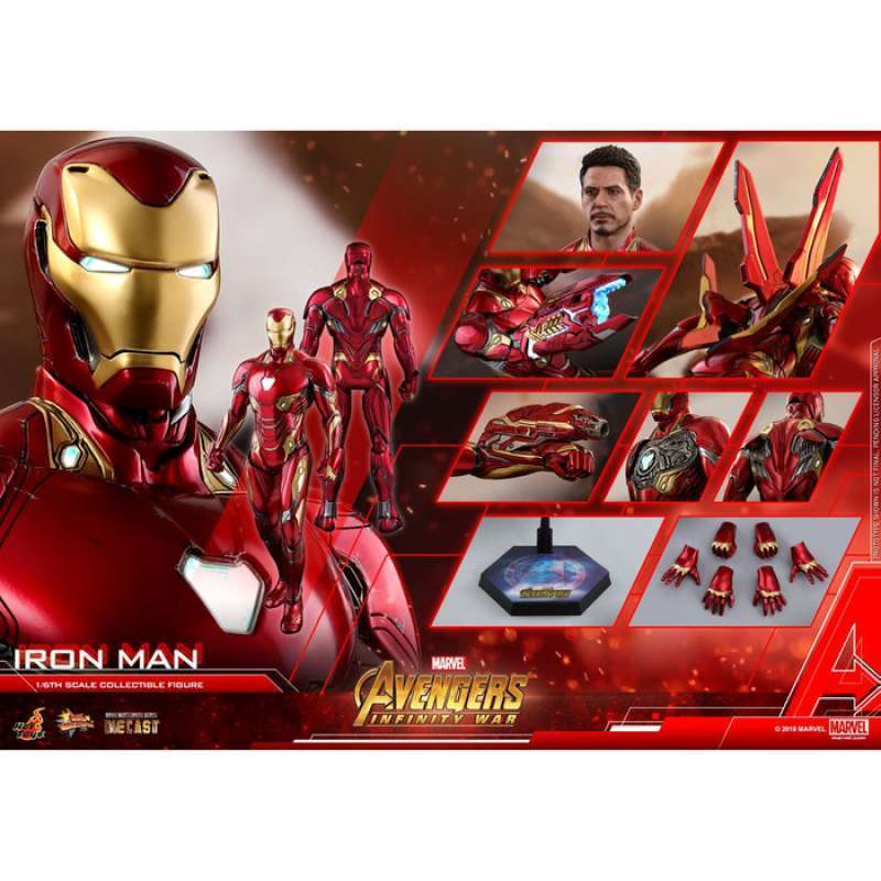 Promo HOT TOYS IRON MAN MARK 50 IW IRONMAN MK 50 INFINITY WARS
