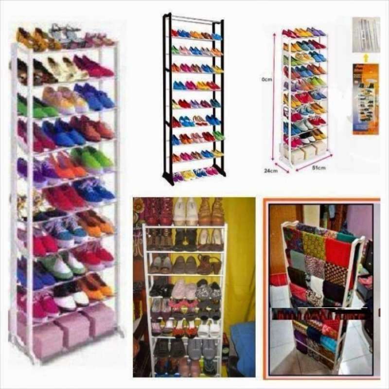 Amazing rack shoes store