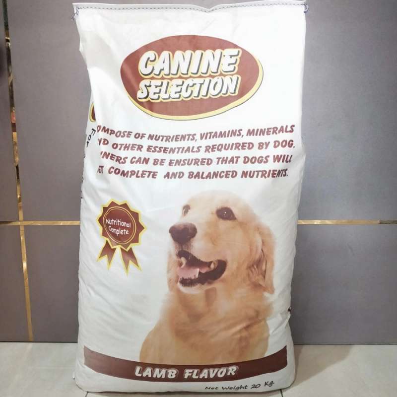 Canine Selection Lamb 20kg Makanan Anjing (Gojek dan Grab)