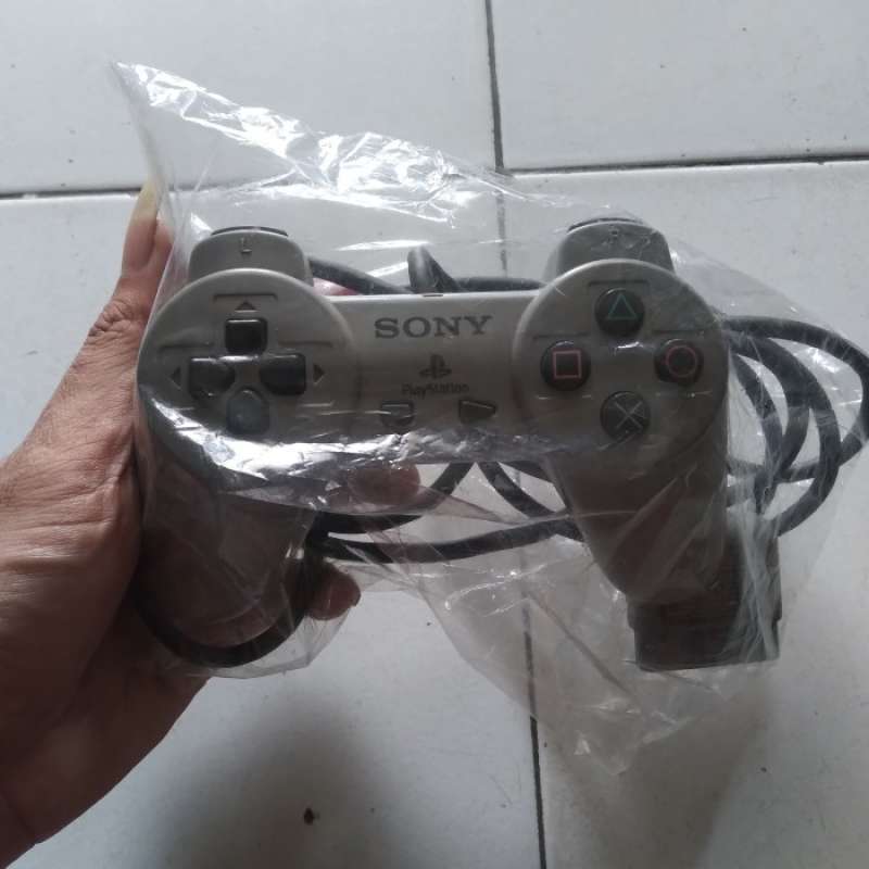 Jual stik ps1 original tanpa analog kondisi normal di Seller