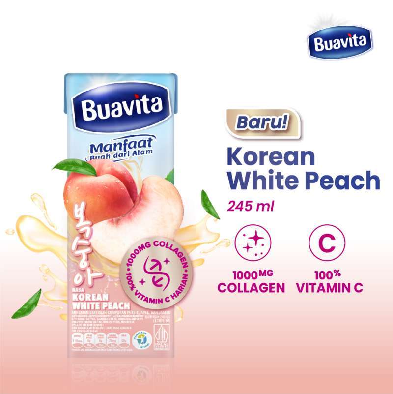 BUAVITA JUICE KOREAN 245ML