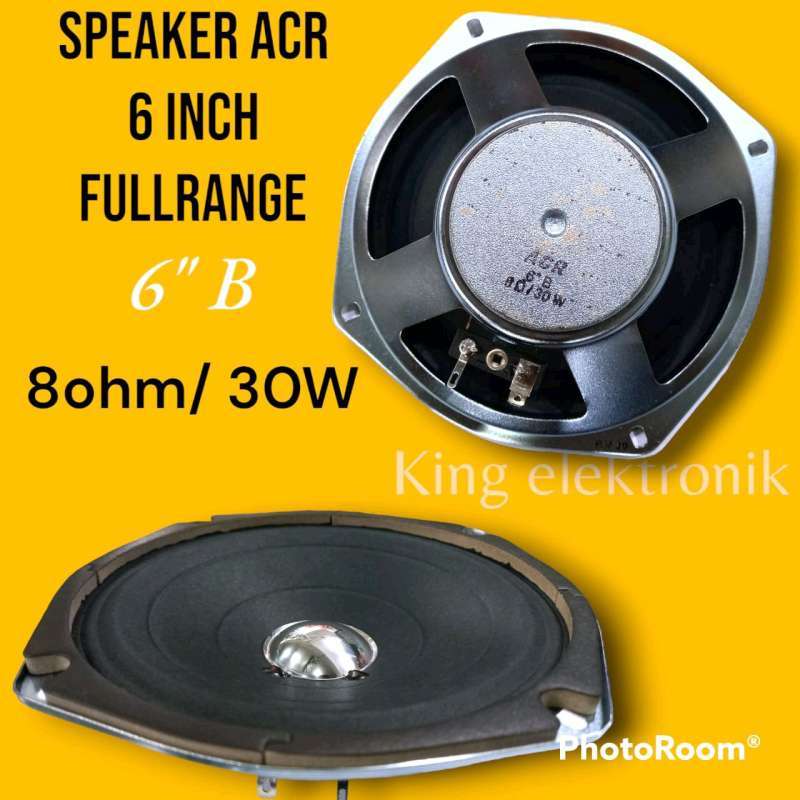 Speaker acr 6 sale inch full range