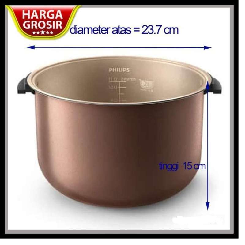 Jual Philips Panci Rice Cooker Inner Pot 2l Ceramic For Hd3132