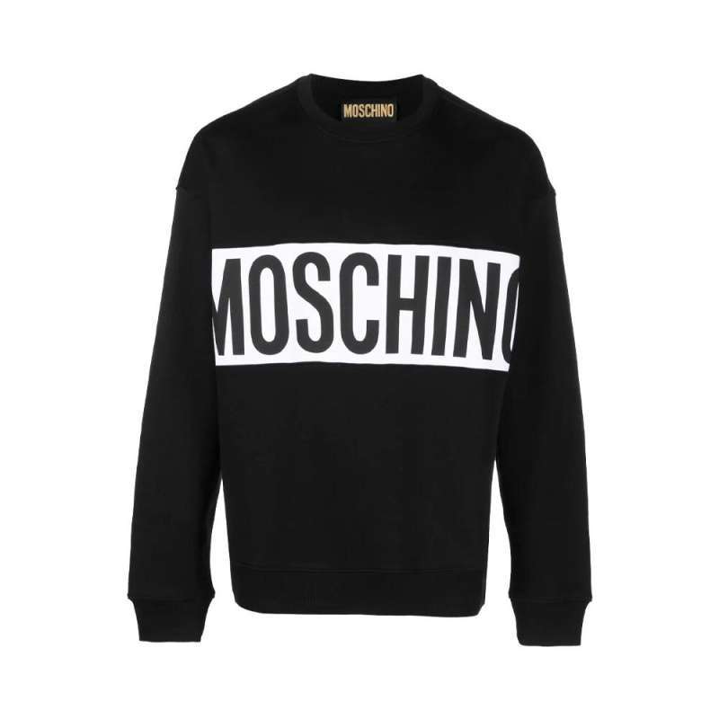 Moschino logo band sweatshirt store
