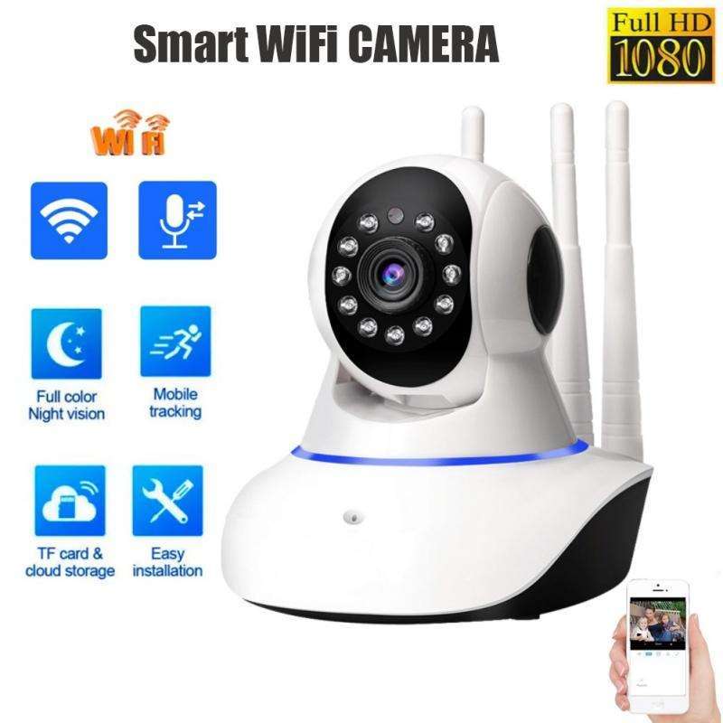 Promo Ip Camera Cctv Wireless Wifi Full Hd 1080p Rotary 3 Antena