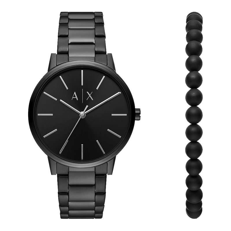 Promo Jam Tangan Pria Armani Exchange Ax7137set Men Black Dial Black Stainless Steel Strap Extra Bracelet Diskon 35 Di Seller Machtwatch Official Store Kedoya Utara 2 Kota Jakarta Barat Blibli