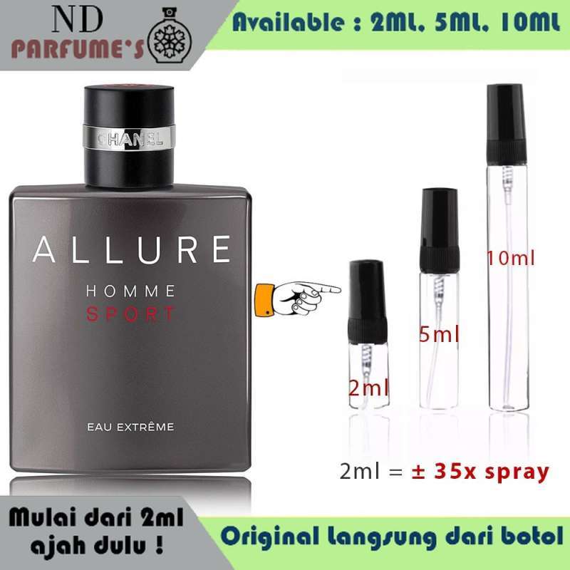 Jual Parfum Decant Parfum Chanel Allure Homme Sport Eau Extreme