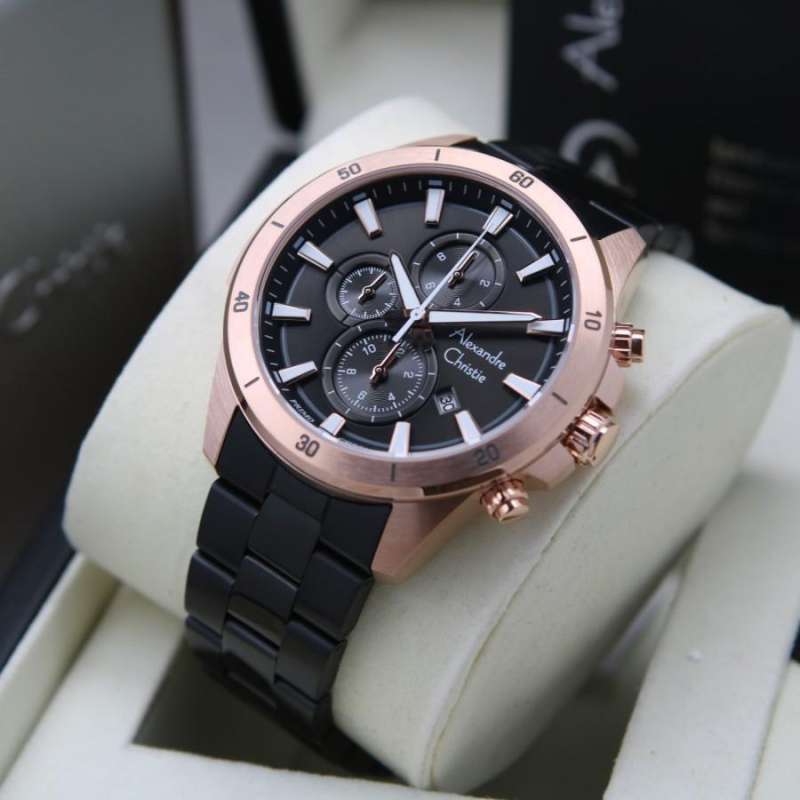 Alexandre christie clearance black rose gold