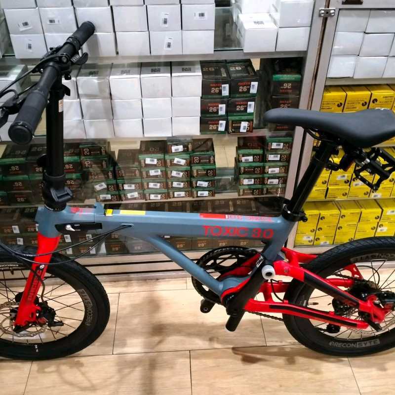 Pacific toxic 3.0 folding on sale bike