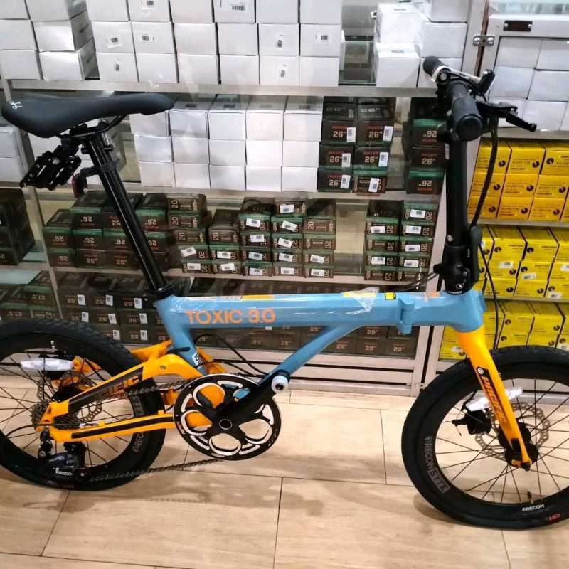 Pacific toxic 3.0 folding bike hotsell