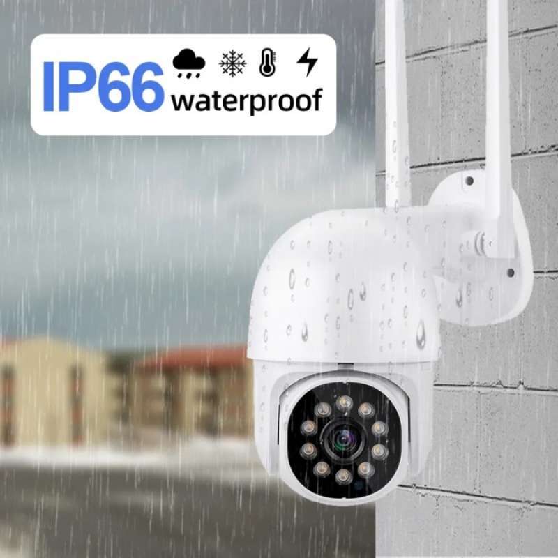 Promo Ip Camera V380 Outdoor 5Mp Ptz With Onvif Wireless 1080P