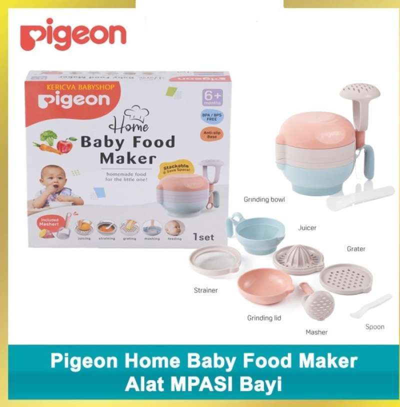 Harga home baby best sale food maker pigeon