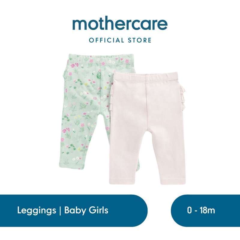 Promo Mothercare Frilly Leggings 2 Pack Celana Panjang Bayi