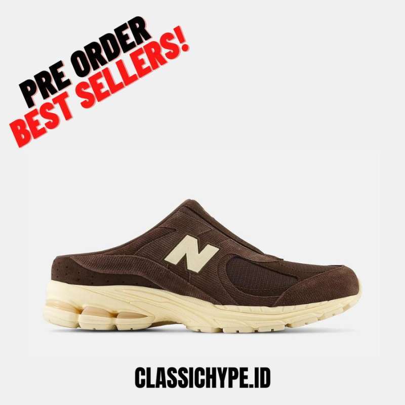 Jual NEW BALANCE 2002R MULE BROWN 36 di Seller Classichype.id