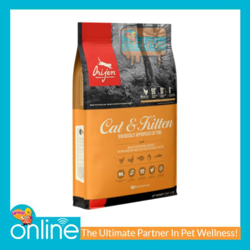 Orijen cat and hot sale kitten 5.4 kg