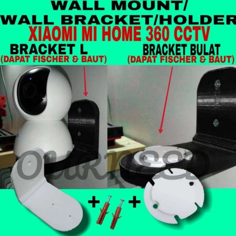 Promo Cctv Xiaomi Mi Home Security Camera 360 Wall Mount Bracket