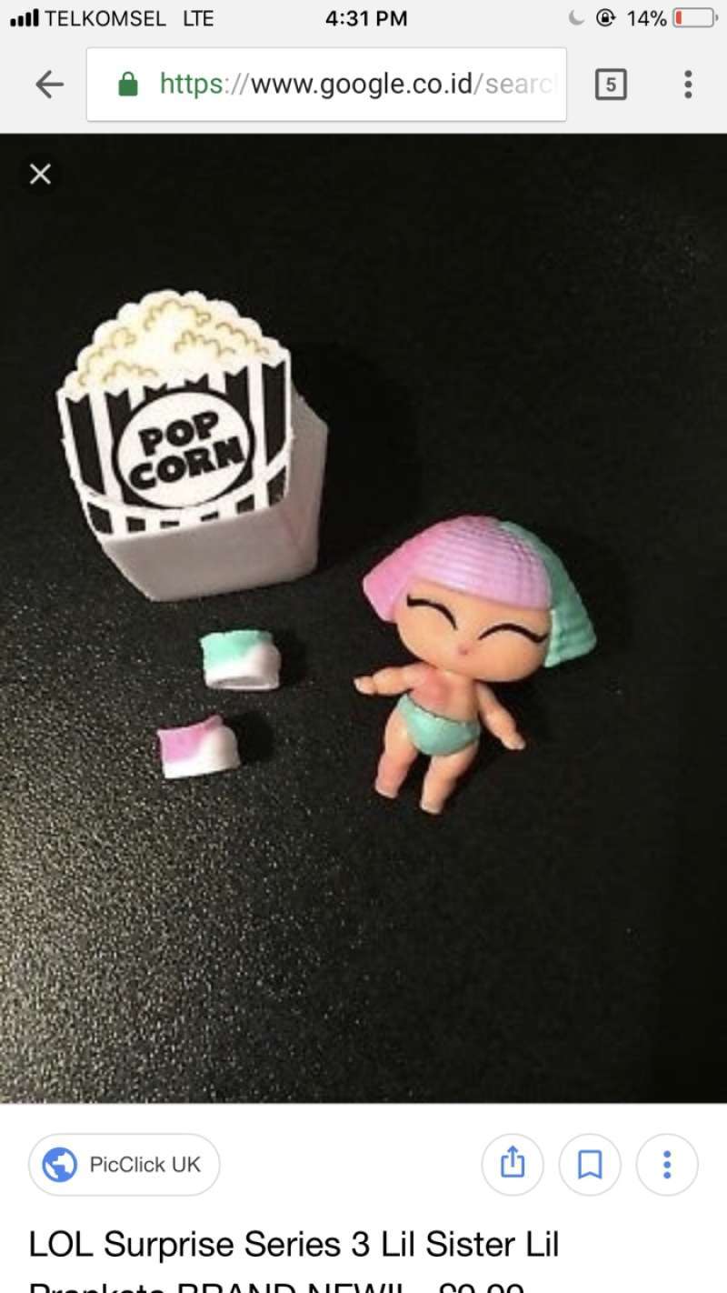 Jual LOL L.O.L Surprise Lil Sis Package Lil Pranksta Lil Black