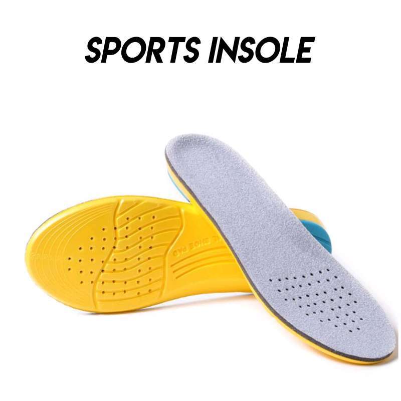 Sports Insole Running Cushion Insole Memory Foam Insole Alas Kaki Sol  Dalam Olahraga Running Alas Kaki Lari Insole Olahraga Sol Ortopedi O