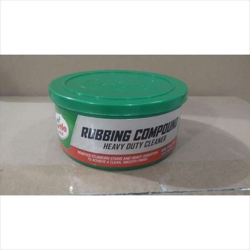 Turtle wax rubbing compound shop heavy duty cleaner