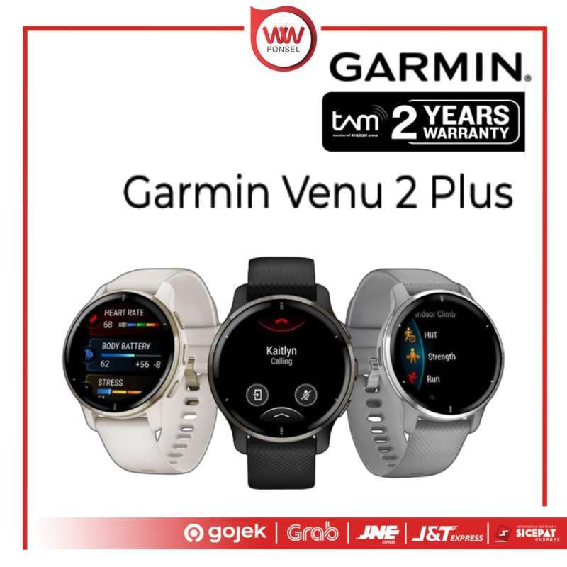 Watch Garmin Venu 2 Plus Garansi Resmi