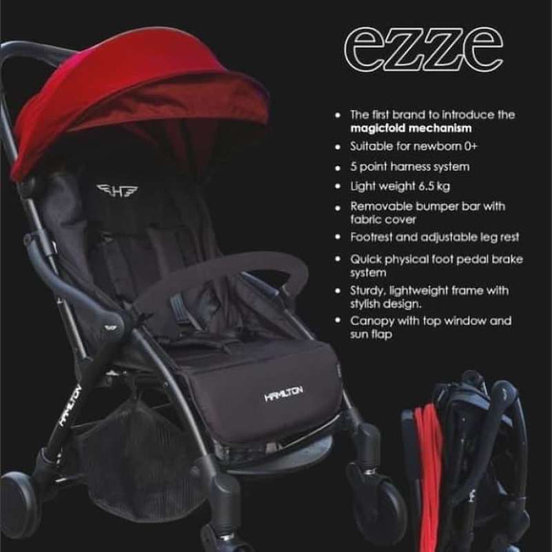 Hamilton hot sale ezze stroller