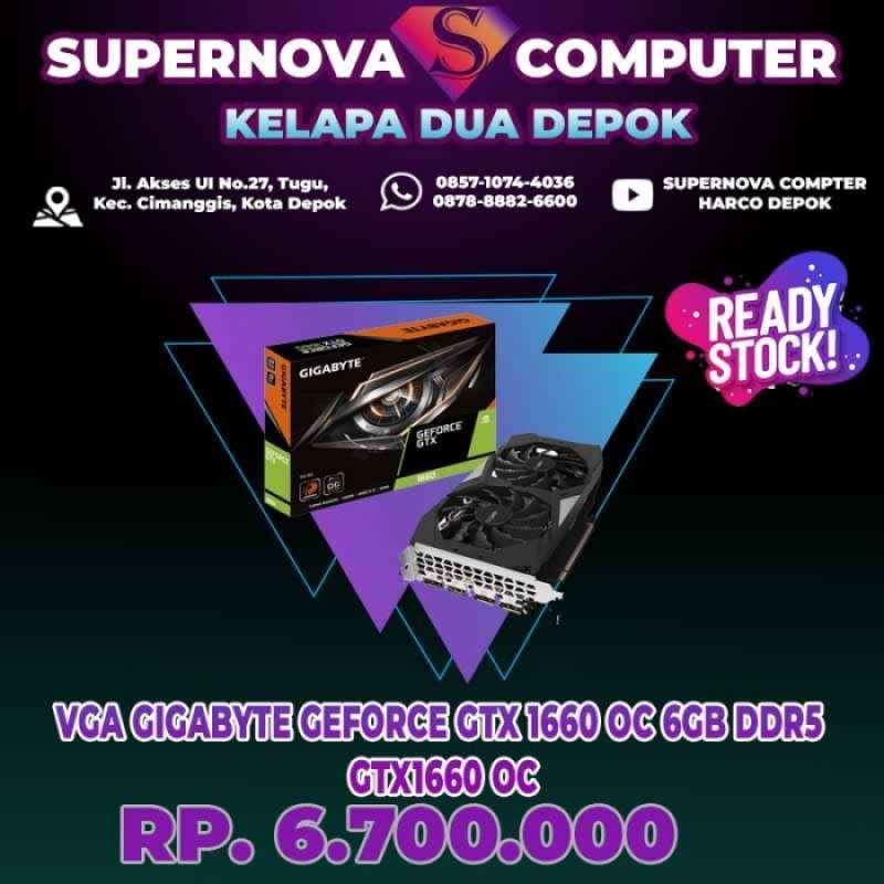 Gigabyte gtx 1660 discount oc 6gb ddr5