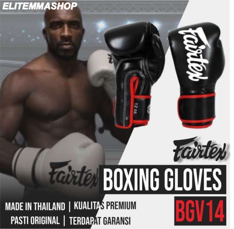 Diskon Fairtex Boxing Gloves Bgv14 Black Sale