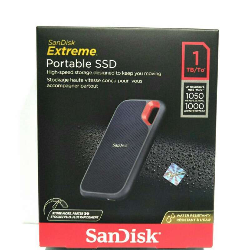 Jual Sandisk Ssd Extreme External Portable V2 E61 1tb USB C