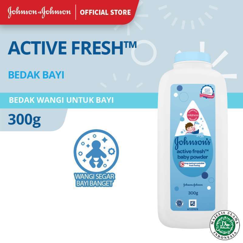 Johnson baby powder active fresh 2025