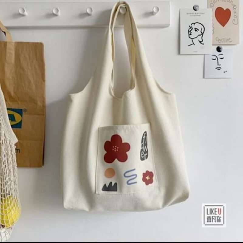 Tote bag kanvas outlet