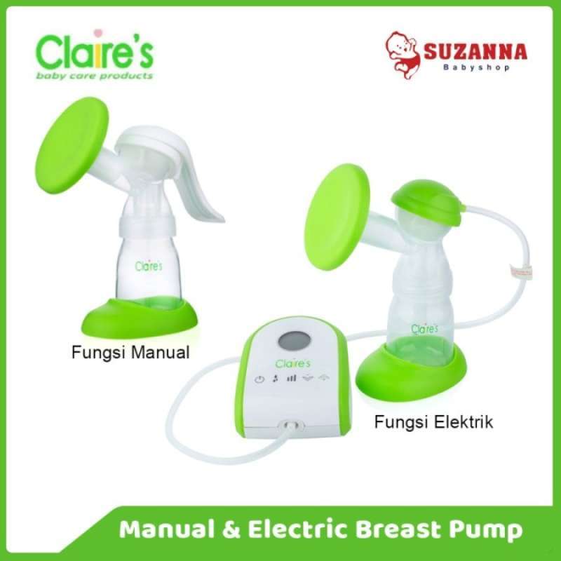 Claire S Manual Electric Breast Pump Type A27 Pompa Asi