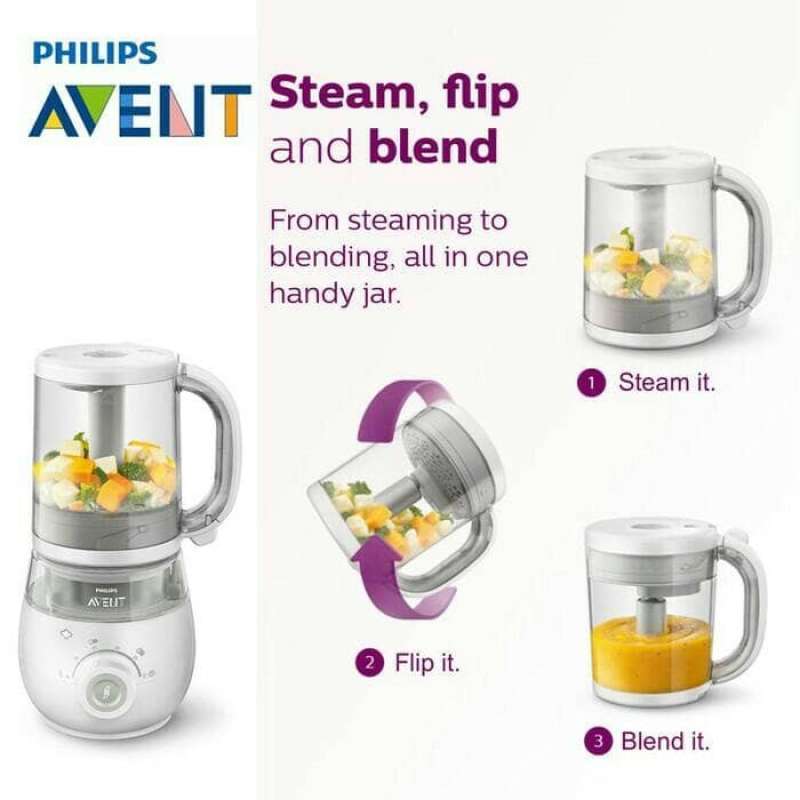 Philips avent 4 in sales 1 blender & steamer