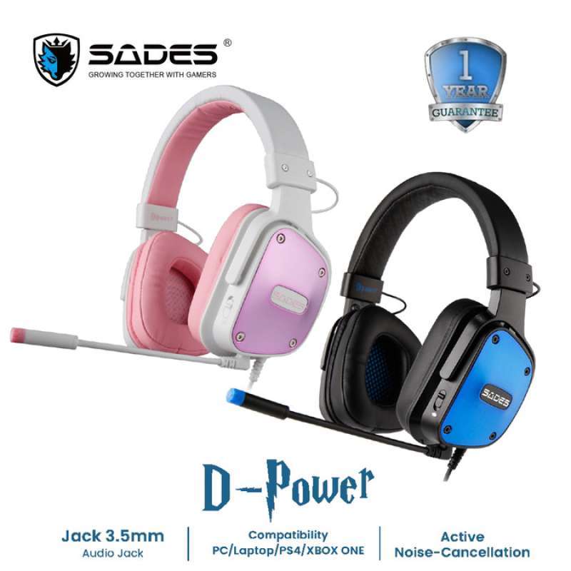 Promo Sades Dpower D Power Sa 722 Gaming Headset Garansi Resmi 1