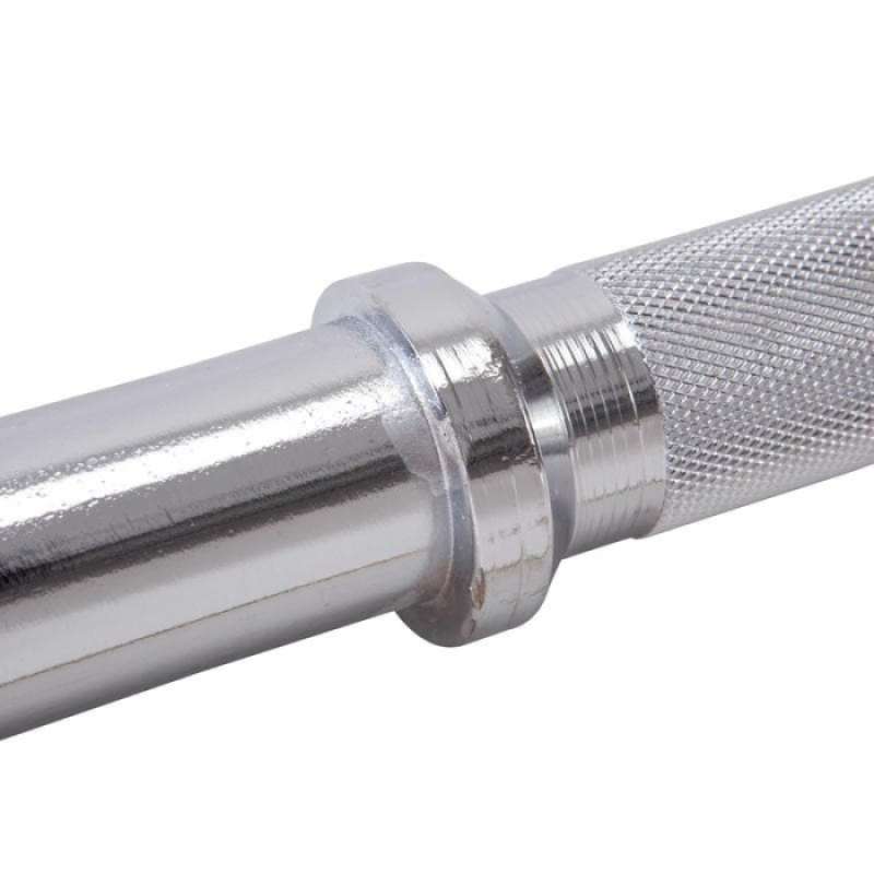 Promo Diskon Decathlon Domyos Weight Training Bar 28Mm 1.55M