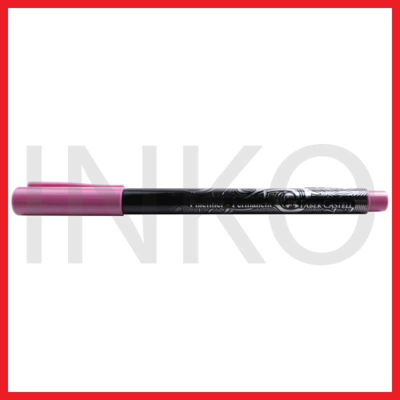 FABER CASTELL FINELINER PERMANENT PINK INK 1PCS