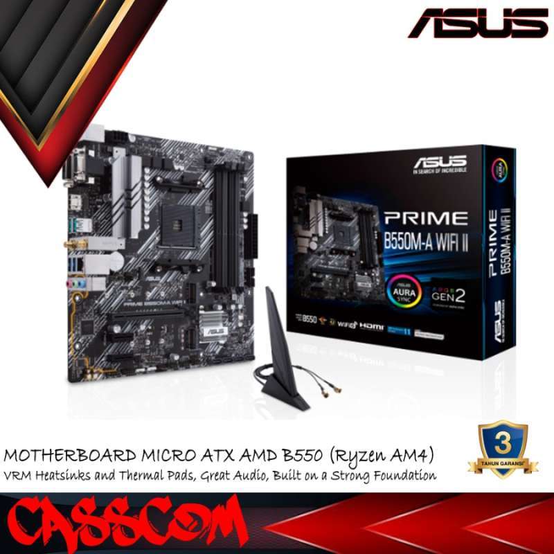 Prime Am4 Wifi Motherboard Motherboard ASUS PRIME B550M-A WIFI II