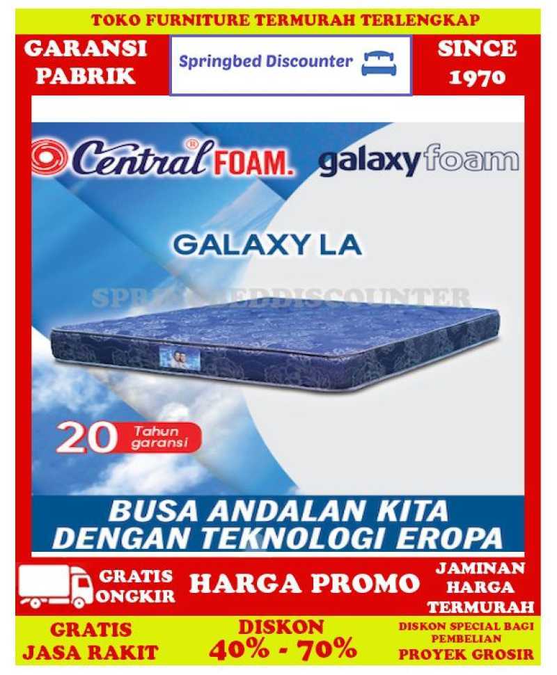 Kasur Busa Matras Anti Kempes GALAXY FOAM LA 18 cm central 180x200