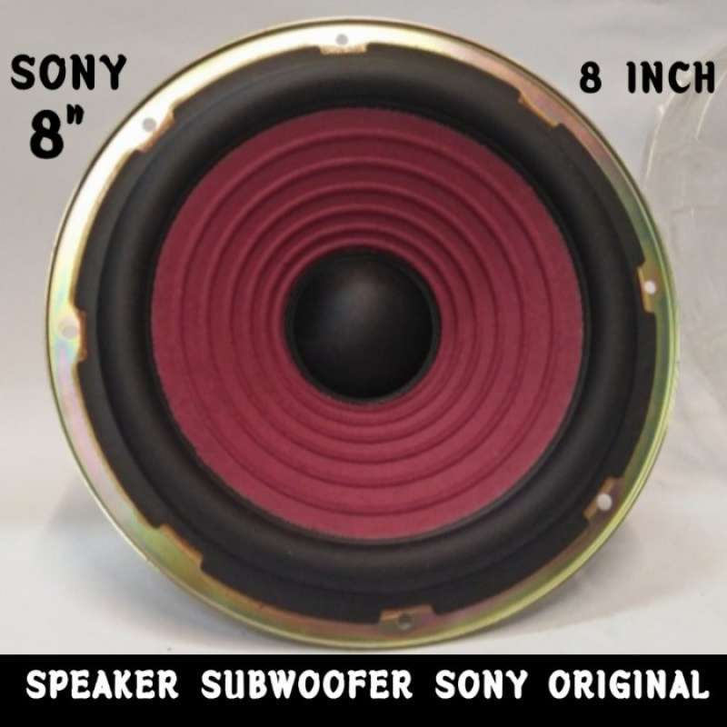 Sony speaker discount 8 inch