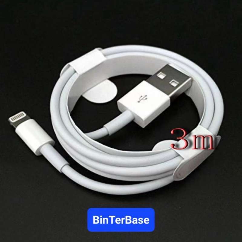 kabel cable Lightning Iphone X Xr Xs XsMax 3meter