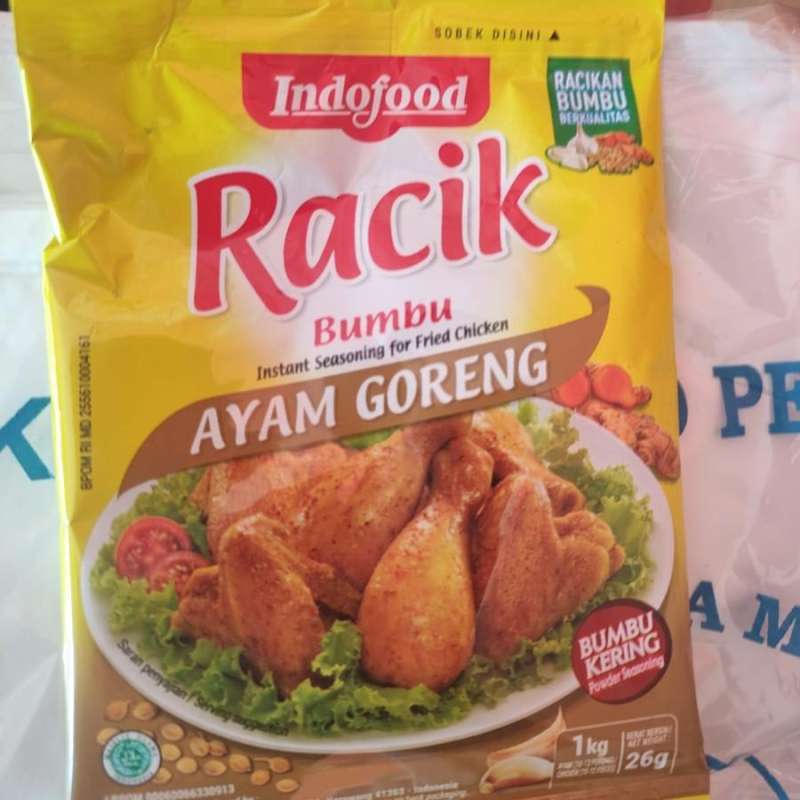 Jual Indofood Bumbu Racik Ayam Goreng / Tempe / Ikan / Sop