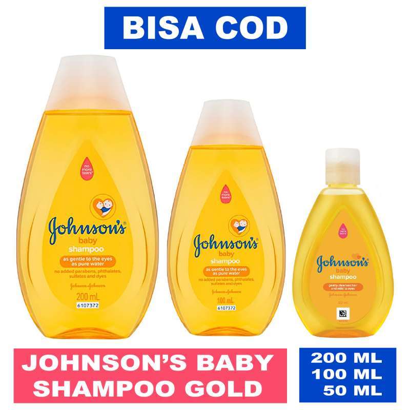 Johnson baby shampoo gold sale