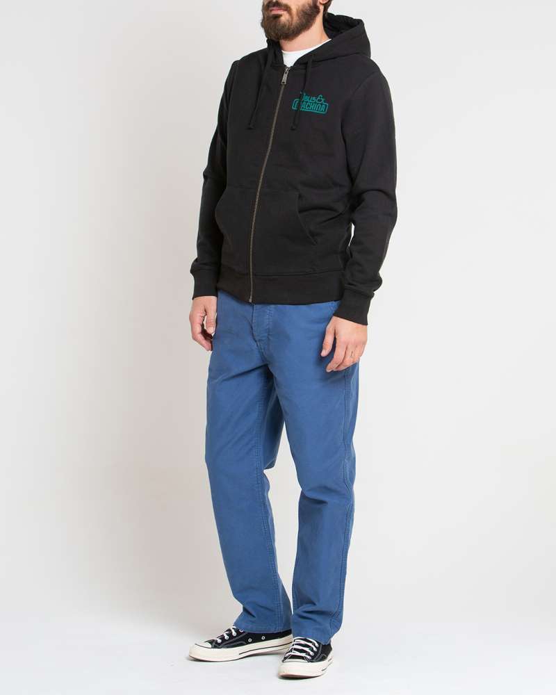 Jual Deus Ex Machina Egg Beans Zip Hoodie BLACK S di Seller
