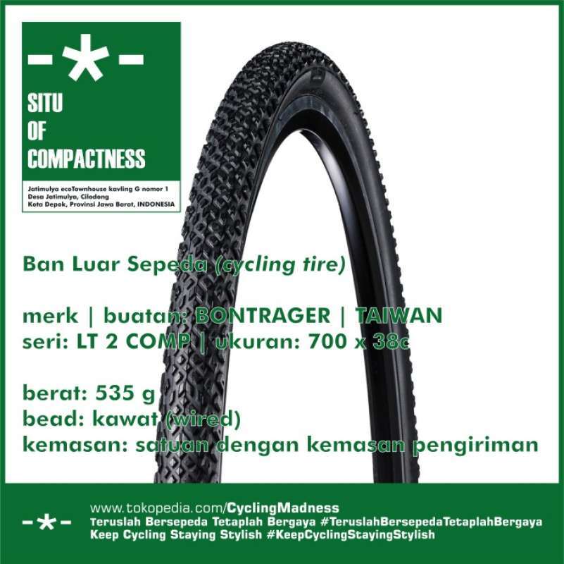 Bontrager lt2 700x38c cheap tube