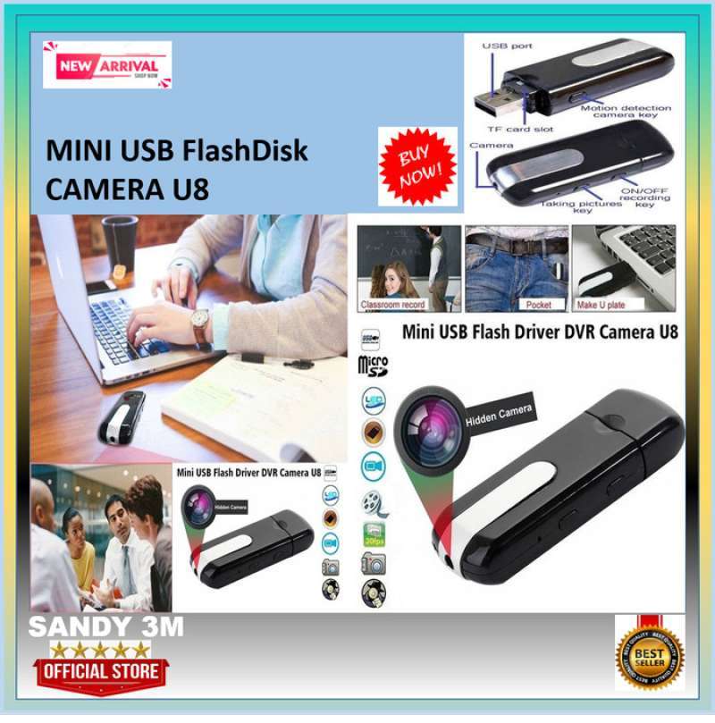 Promo Spy Camera Mini Dvr U8 Hidden Camera Model Usb Flashdisk