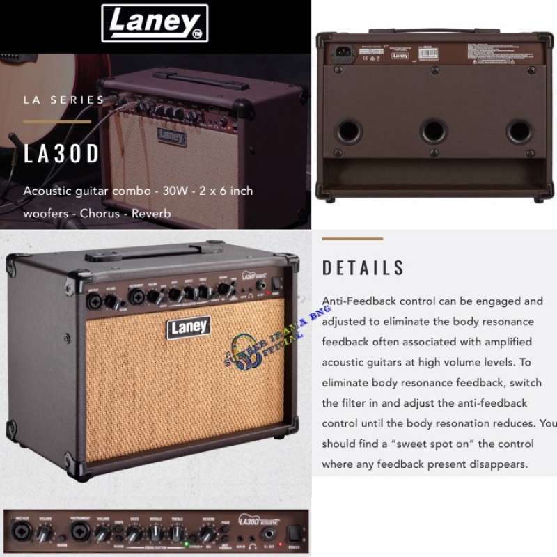 Laney la30d cheap acoustic combo